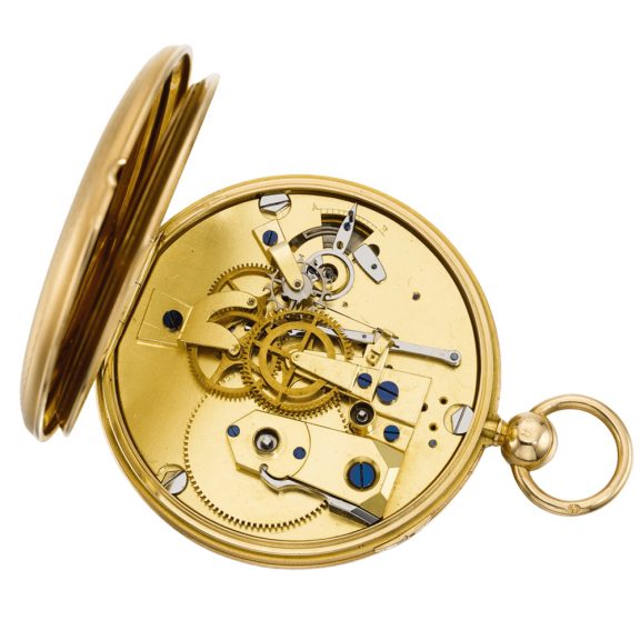 French Montre Simple watch with dead centre seconds Circa 1831 French Montre Simple watch with dead centre seconds Circa 1831