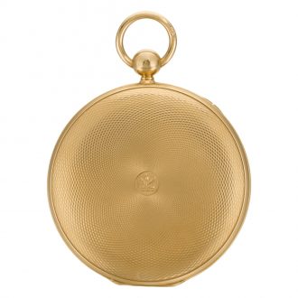 French Montre Simple watch with dead centre seconds Circa 1831 French Montre Simple watch with dead centre seconds Circa 1831