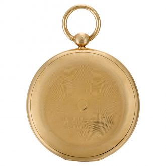 French hunting cased ruby cylinder Montre Simple watch Circa 1839 French hunting cased ruby cylinder Montre Simple watch Circa 1839