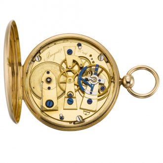 French hunting cased ruby cylinder Montre Simple watch Circa 1839 French hunting cased ruby cylinder Montre Simple watch Circa 1839
