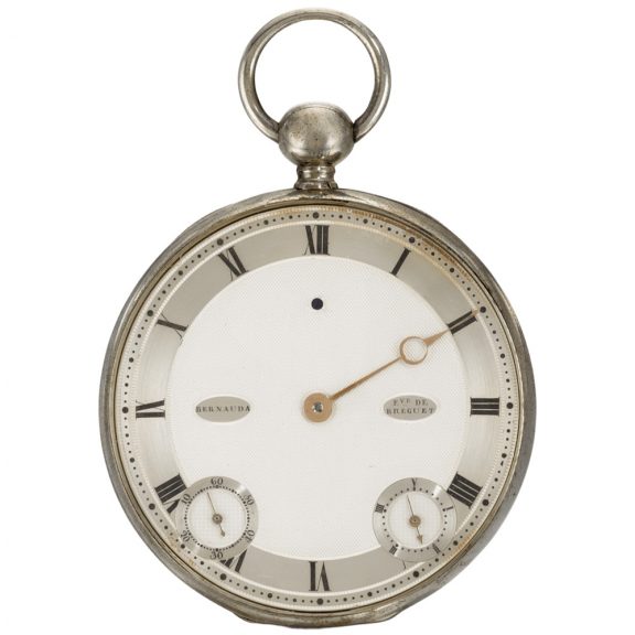 Rare and large French souscription style ruby cylinder watch Circa 1840