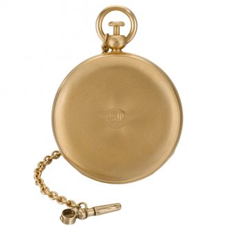 French quarter repeating ruby cylinder calendar watch Circa 1810