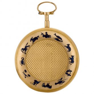French repeating watch with enamel astrological symbols circa 1800 French repeating watch with enamel astrological symbols circa 1800
