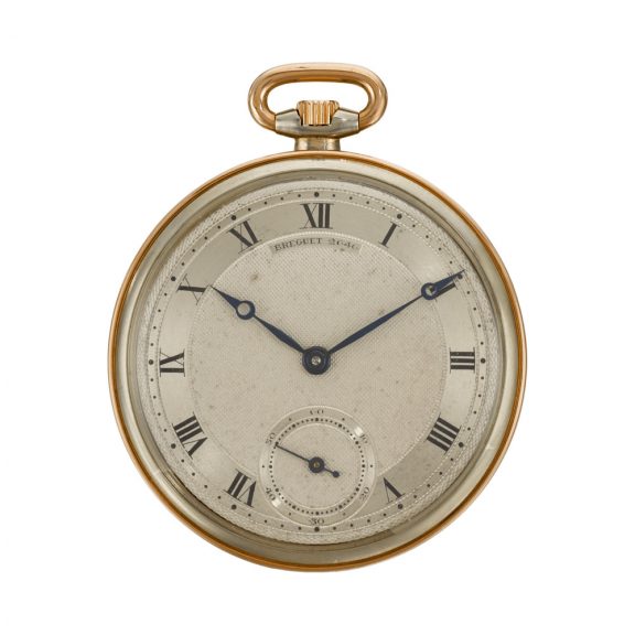 French open faced keyless Montre Simple dress watch Circa 1937
