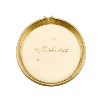 French open faced keyless Montre Simple dress watch Circa 1912