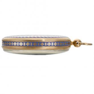 Rare French pocket watch with revolutionary date indication Circa 1800