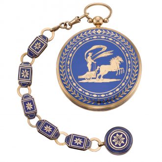 Rare French pocket watch with revolutionary date indication Circa 1800