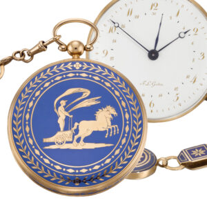 Rare French pocket watch with revolutionary date indication Circa 1800