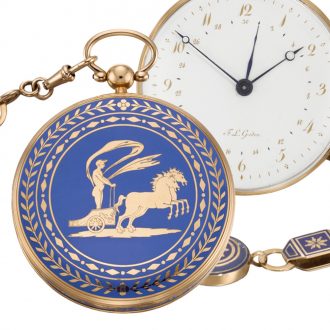 Rare French pocket watch with revolutionary date indication Circa 1800