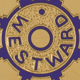 French commemorate watch in the shape of a ship's wheel Circa 1910