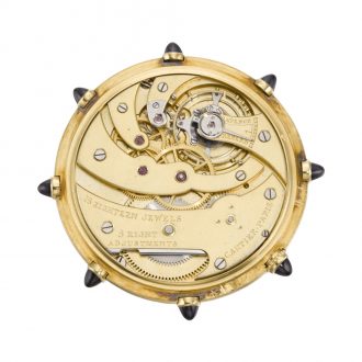 French commemorate watch in the shape of a ship's wheel Circa 1910