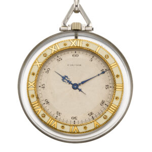 Swiss/French rock crystal open faced dress watch Circa 1925