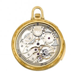 Swiss minute repeating perpetual calendar watch Circa 1960