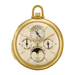 Swiss minute repeating perpetual calendar watch Circa 1960