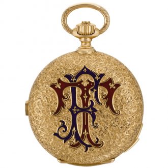 Mexican complicated repeating chronograph clock watch Circa 1894