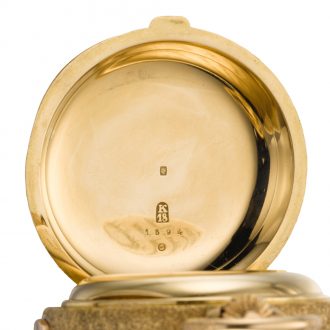 Mexican complicated repeating chronograph clock watch Circa 1894