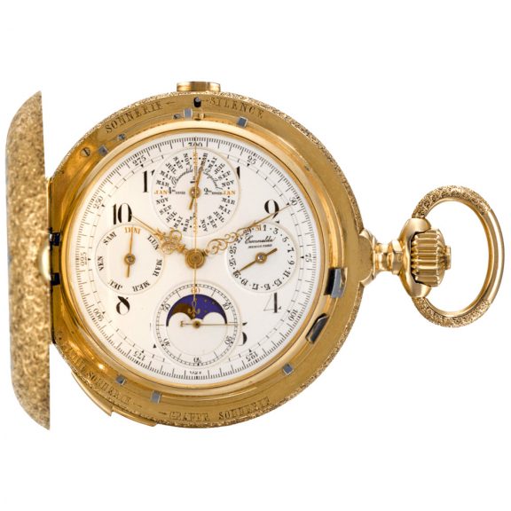Mexican complicated repeating chronograph clock watch Circa 1894 Mexican complicated repeating chronograph clock watch Circa 1894