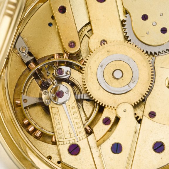 Swiss montre à tact pocket chronometer with calendar Circa 1870 Swiss montre à tact pocket chronometer with calendar Circa 1870
