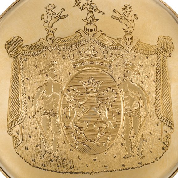 Swiss gold astronomical verge with perpetual calendar Circa 1790 Swiss gold astronomical verge with perpetual calendar Circa 1790