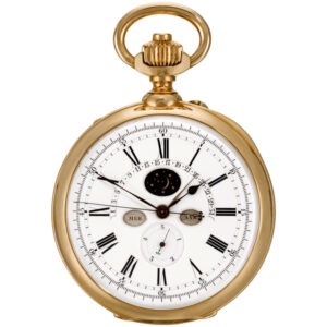 Swiss complicated watch with perpetual calendar Circa 1922