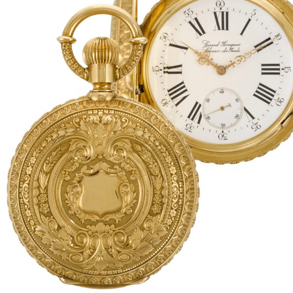 Rare and heavy Swiss one minute tourbillon full hunter watch Circa 1890 Rare and heavy Swiss one minute tourbillon full hunter watch Circa 1890