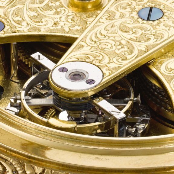 Austrian tourbillon watch with réaumur thermometer Circa 1840 Austrian tourbillon watch with réaumur thermometer Circa 1840