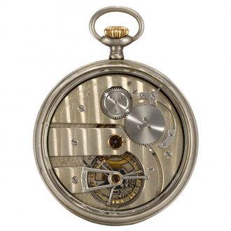 American one minute tourbillon full hunter watch Circa 1890