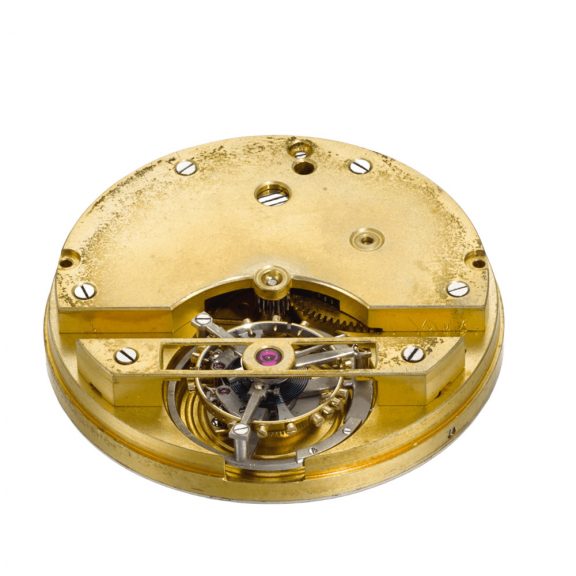 Swiss open faced one minute tourbillon pocket watch Circa 1930 Swiss open faced one minute tourbillon pocket watch Circa 1930