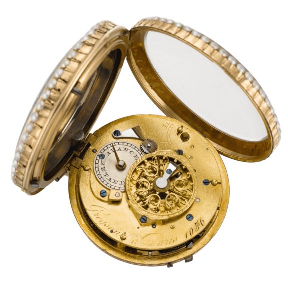 French quarter repeating watch with selector for bell strike Circa 1790 French quarter repeating watch with selector for bell strike Circa 1790