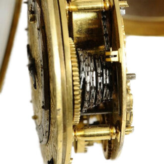 German single handed coach clock with alarm Circa 1600