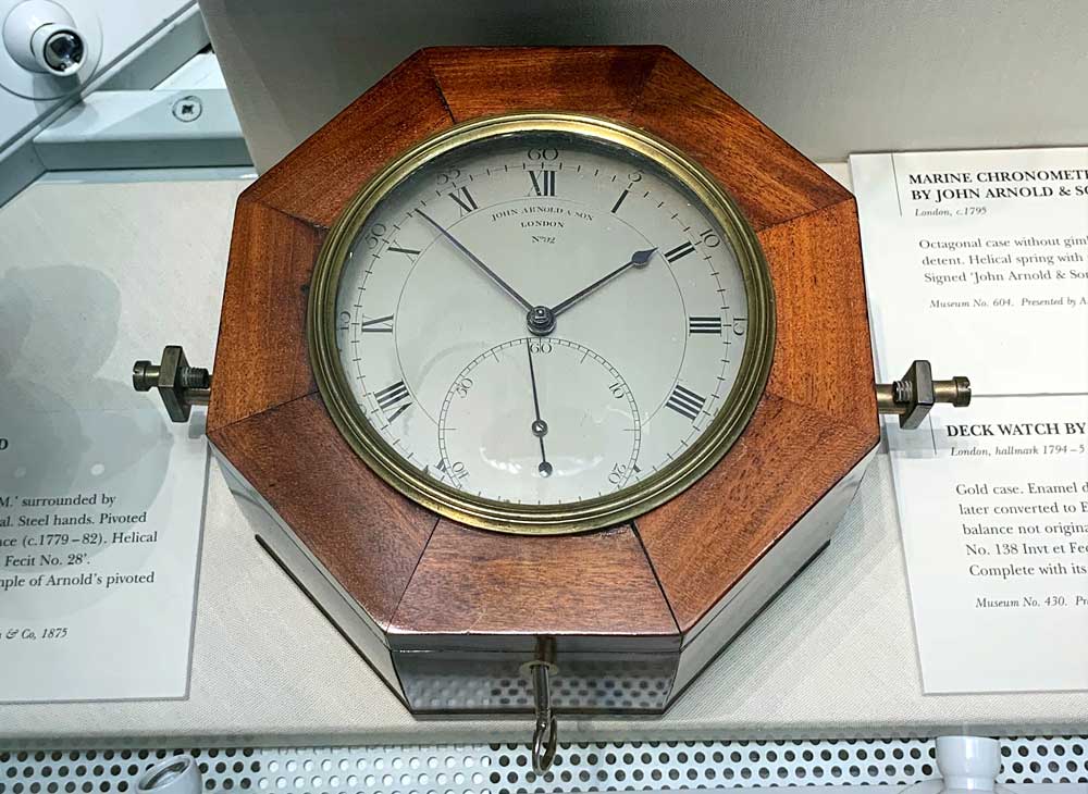 Arnold & Son marine chronometer