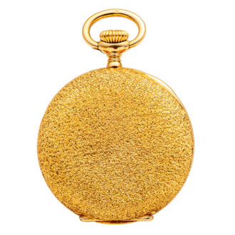 Swiss 18 carat gold open faced lever pocket watch Circa 1910