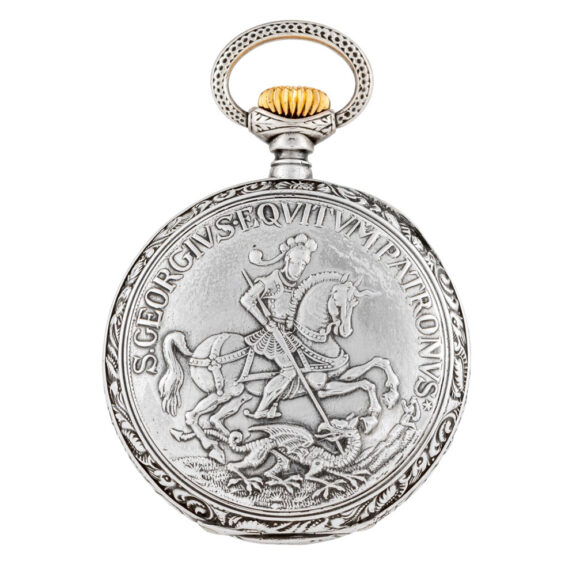 Fine, rare Swiss silver open faced lever watch Circa 1890 Fine, rare Swiss silver open faced lever watch Circa 1890