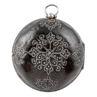 English silver pair cased verge waEnglish silver pair cased verge watch with date Circa 1668tch with date Circa 1668