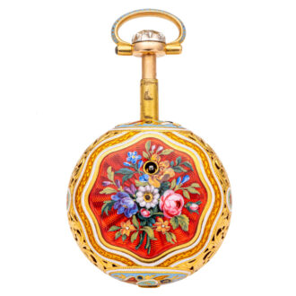 Triple cased verge made for the Ottoman market Circa 1810