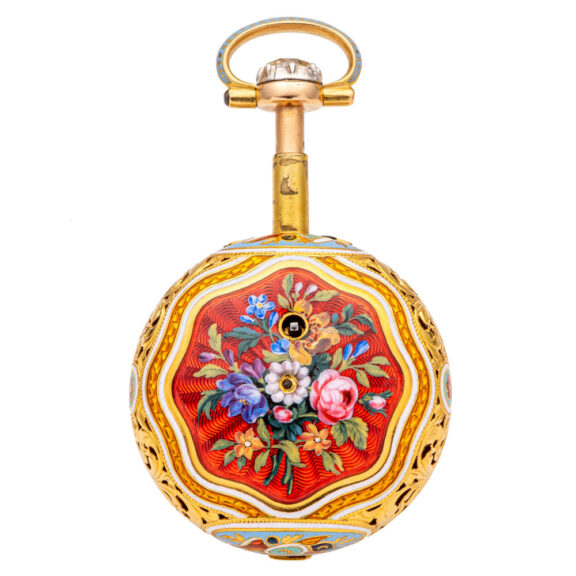 Triple cased verge made for the Ottoman market Circa 1810 Triple cased verge made for the Ottoman market Circa 1810