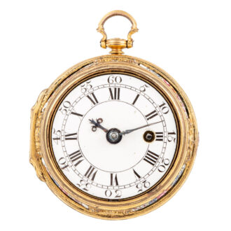 Decorative English pendant watch with chatelaine Circa 1760