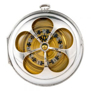 Large Japenese pair cased striking coach watch Circa 1815