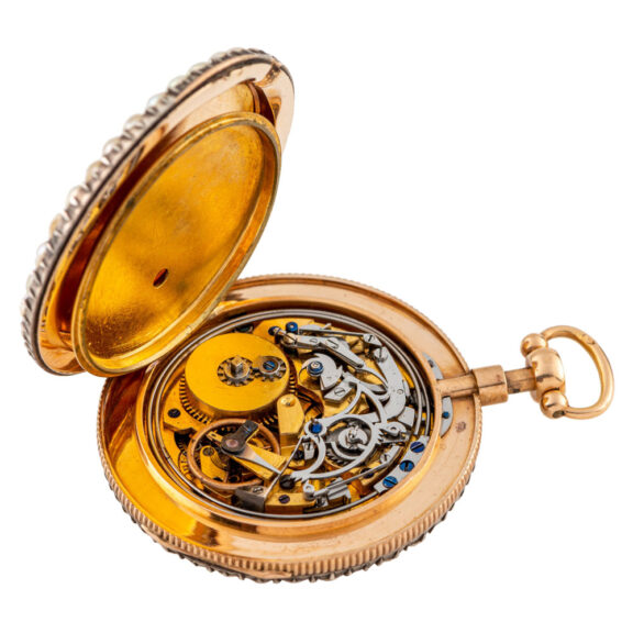 Small Swiss gold repeater for the Chinese market Circa 1820 Small Swiss gold repeater for the Chinese market Circa 1820