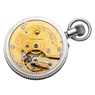 Swiss silver deck watch with 52h power reserve Circa 1930 Swiss silver deck watch with 52h power reserve Circa 1930