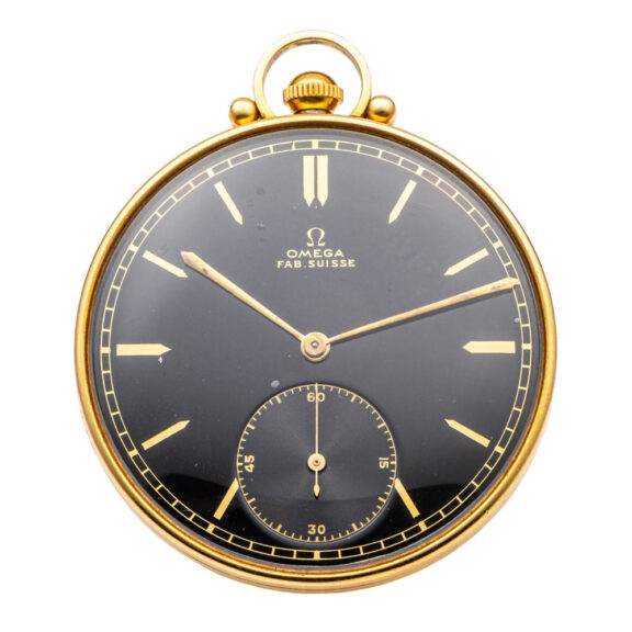 Fine Swiss 18 carat gold Art Deco lever watch Circa 1930