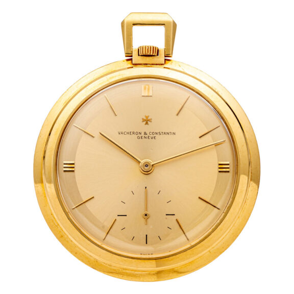 Swiss 18 carat gold open faced lever pocket watch Circa 1945 Swiss 18 carat gold open faced lever pocket watch Circa 1945