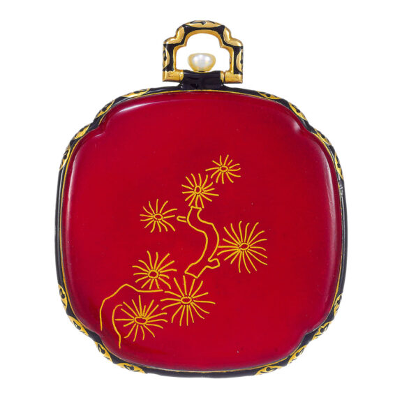 Elegant Swiss keyless lever Art Deco dress watch Circa 1927