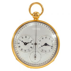 Unusual cylinder attributed to Girard-Perregaux Circa 1870