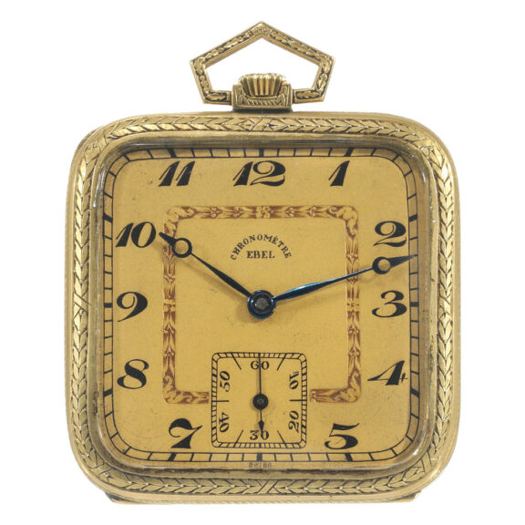 Elegant Swiss square shaped lever dress watch Circa 1925 Elegant Swiss square shaped lever dress watch Circa 1925