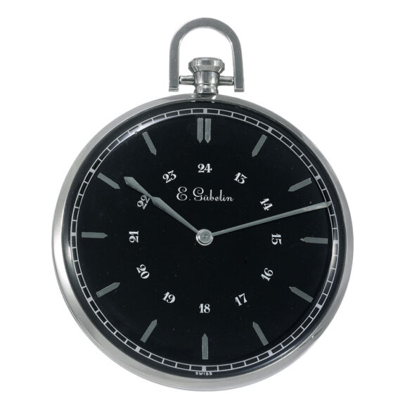 Elegant, thin Swiss stainless steel lever dress watch Circa 1935