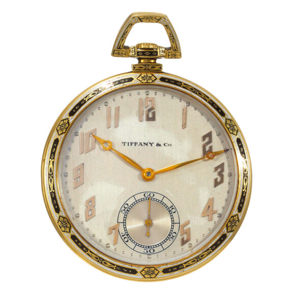 Very fine, thin Swiss gold open faced dress watch Circa 1930