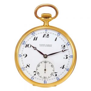 Fine Swiss 18k gold lever presentation dress watch Circa 1930