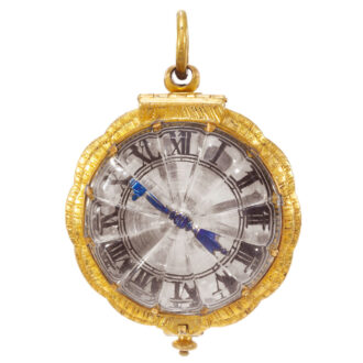 Extremely rare French pre balance spring verge Circa 1640