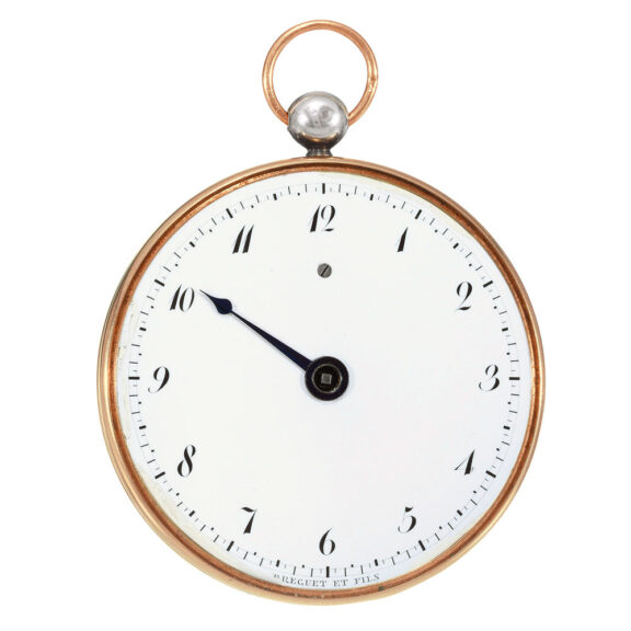 French souscription watch with inverced movement Circa 1810